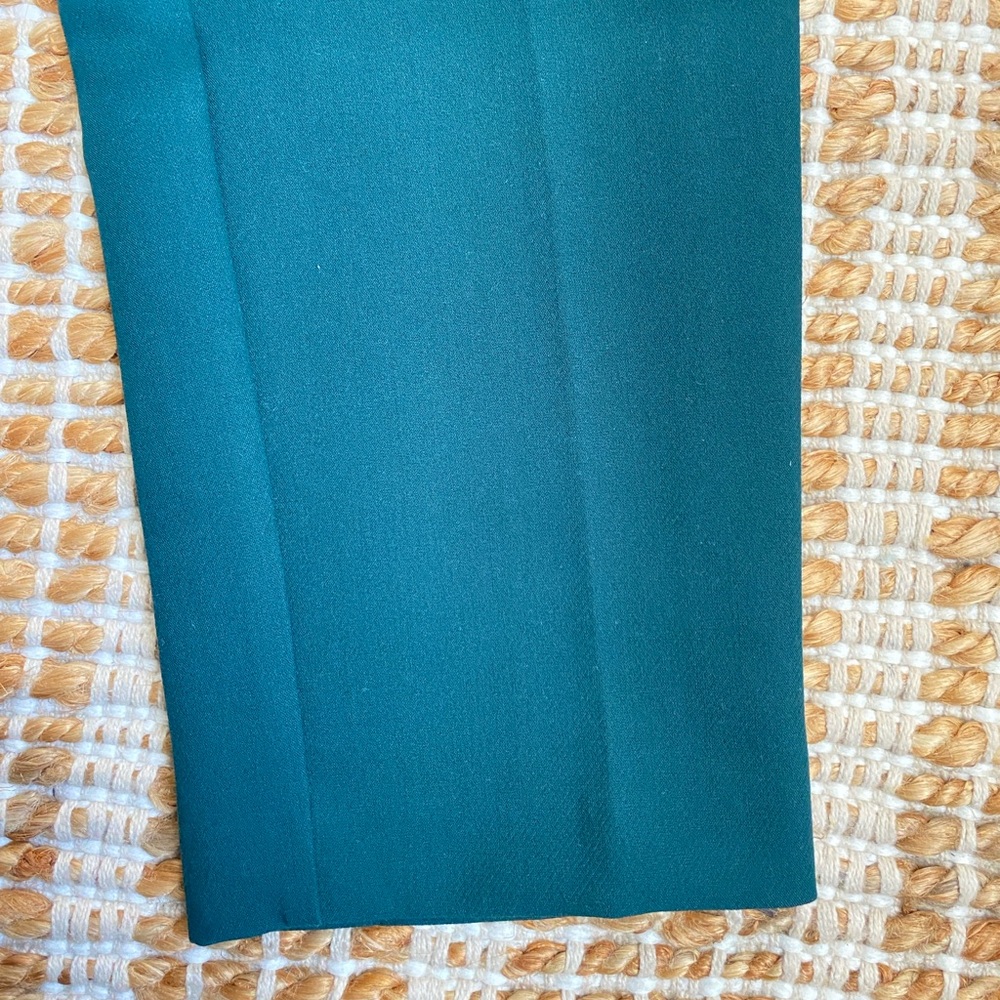 ZARA WOMAN High-Waisted Pants – Green – New Without Tags – Size XS - Picture 7 of 9